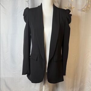 Venti6 Elegant Black Women's Blazer